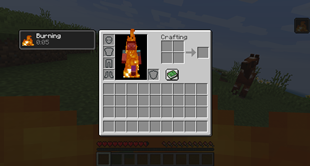 Burning status effect