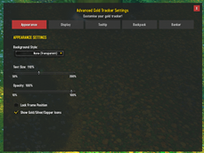 Appearance Settings Tab