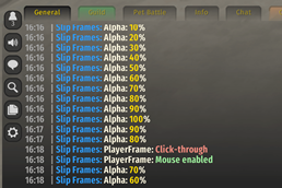 Chat console feedback