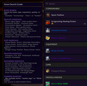 Smart Search for easy navigation