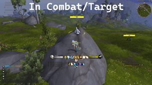 Example: In combat fade