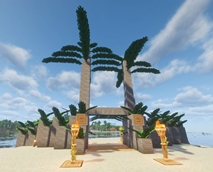 Palm Entrance