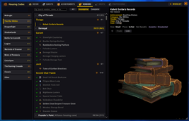 Vendors tab