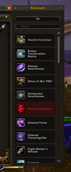 Anchors right to your built in collections window.