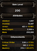 Example from a healer