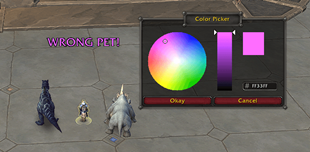 Wrong pet for Demonology Warlock