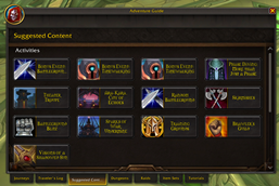 Suggested Content Frame