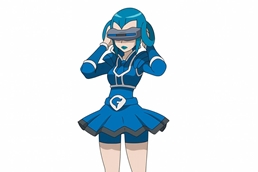 Team Blue Flare Leader