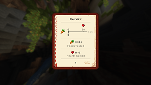 Food diversity reward!