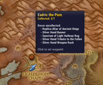 Decor vendor on zone map