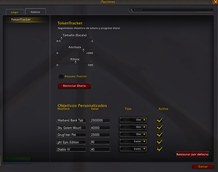 Options Panel
