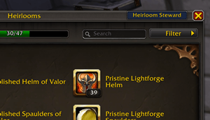 Use /hest or just click the button in your collections window