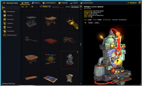 Main UI - Decor tab