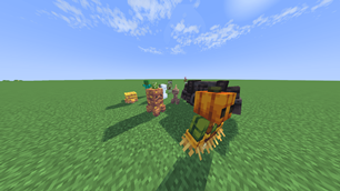 More mob variants (+10 Golems, +16 creepers, +2 zombies, +2 Skeletons