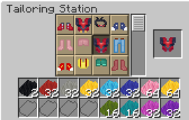 Tailoring Station Added in 1.1.0