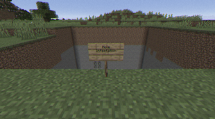 Mole infestation