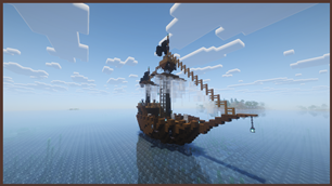 Skeleton Ghost Ship