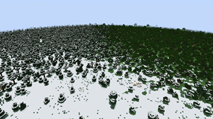 new biome distribution!