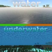 Water and underwater 