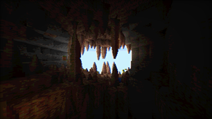 Dripstone cave
