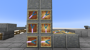 Item frame enchanted