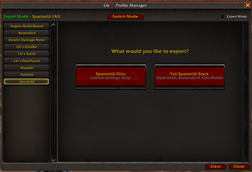 Profile Export