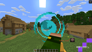 Firing Sonic Blaster
