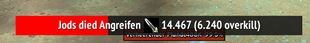 Member died with more info