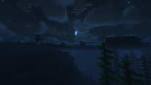 Night Sky From Under The Water - Fox