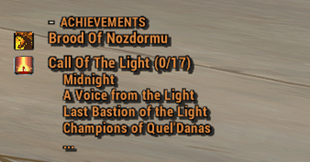 Achievements