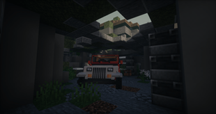 The Garage of the Visitor Center