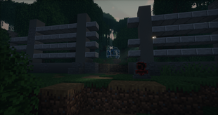 something broke in...