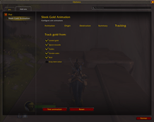 Tracking options