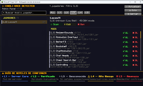 Example of the Administrator GUI