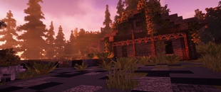Storage site on a quiet evening