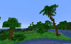 Biomes O' Plenty creates a rich environment