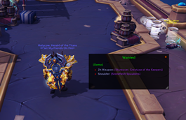 Displaying items from a list that drop from the instance you're currently on