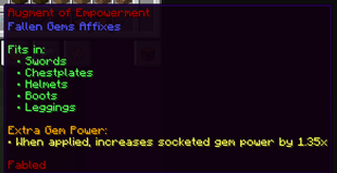 Empowerment Augment (Gem Power)