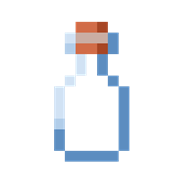 Old glass bottle