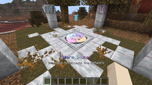 An Activated Warp Stone
