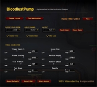 The Settings Panel (/blp)