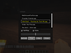 mcRadio UI