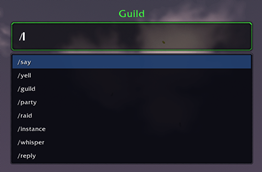Big Chat Box with auto complete (and more)