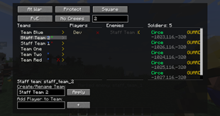 Fealty Staff UI