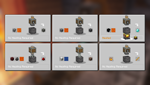 Compacting and Mixing recipes