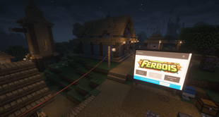 village de Ferbois de nuit