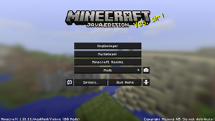 custom happy ghast screen and unique text