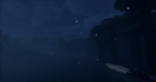 Grimwood Forest at night