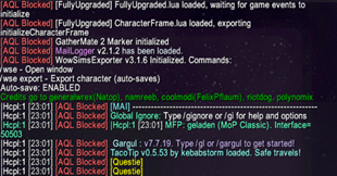 Blocked Addons