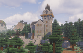 One of the beautiful structures A Village